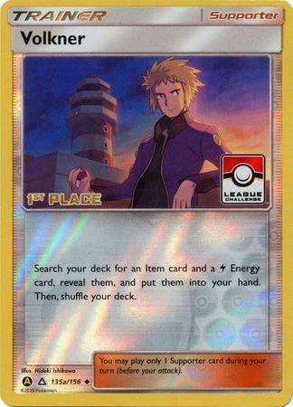 Ultra Prism Volkner #135 First Place League Promo